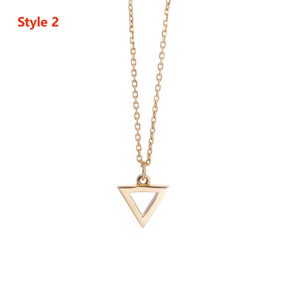 14K Yellow Gold Special Characters Pendant Necklace - FIORESE JEWELRY